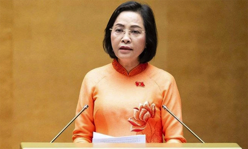 Phó Chủ tịch Quốc hội Nguyễn Thị Thanh.
