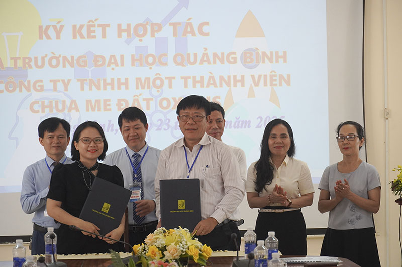 Ký kết hợp tác trong công tác đào tạo và khởi nghiệp cho sinh viên