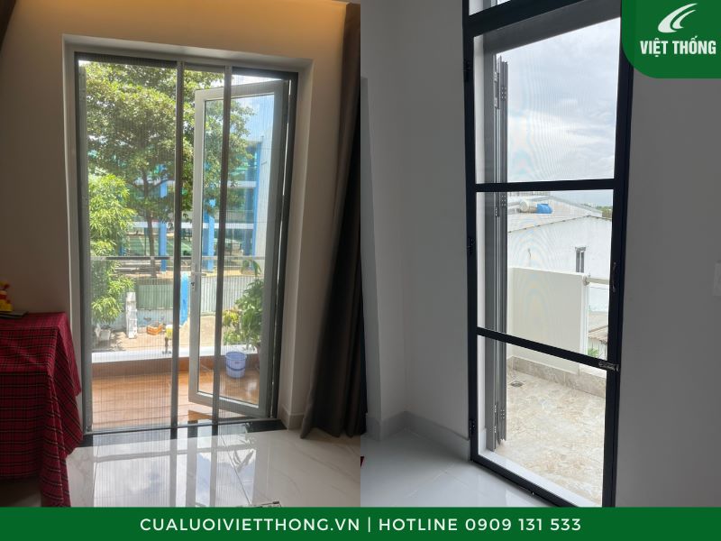 Đa dạng mẫu mã cửa lưới chống muỗi Việt Thống phù hợp với mọi kiến trúc.