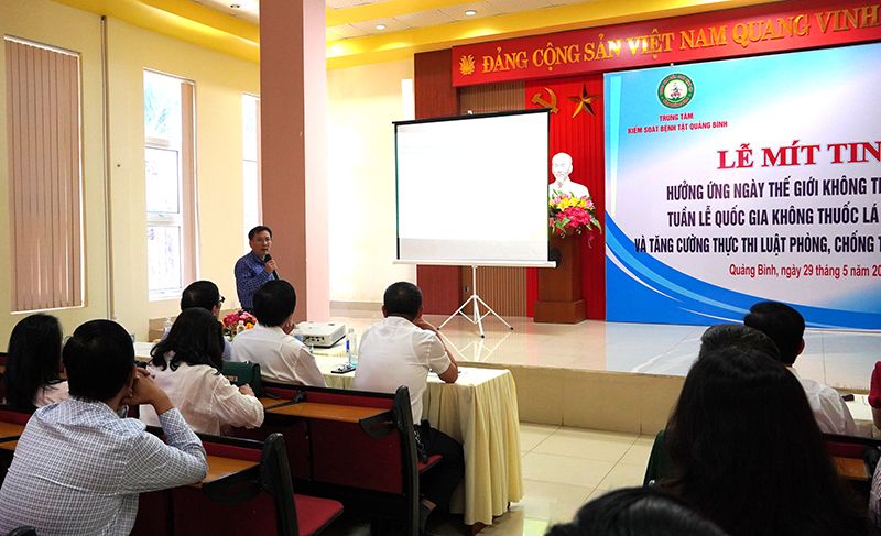 Đánh giá thực trạng việc sử dụng thuốc lá tại Quảng Bình. 