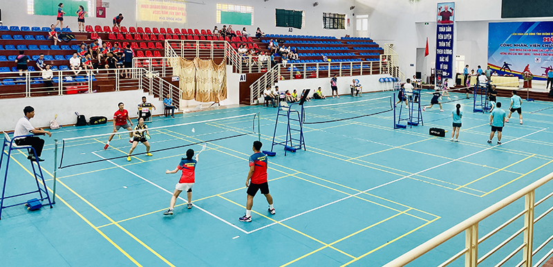 Hội thao công nhân, viên chức, lao động lần thứ nhất năm 2025 thu hút gần 300 vận động viên tham gia.