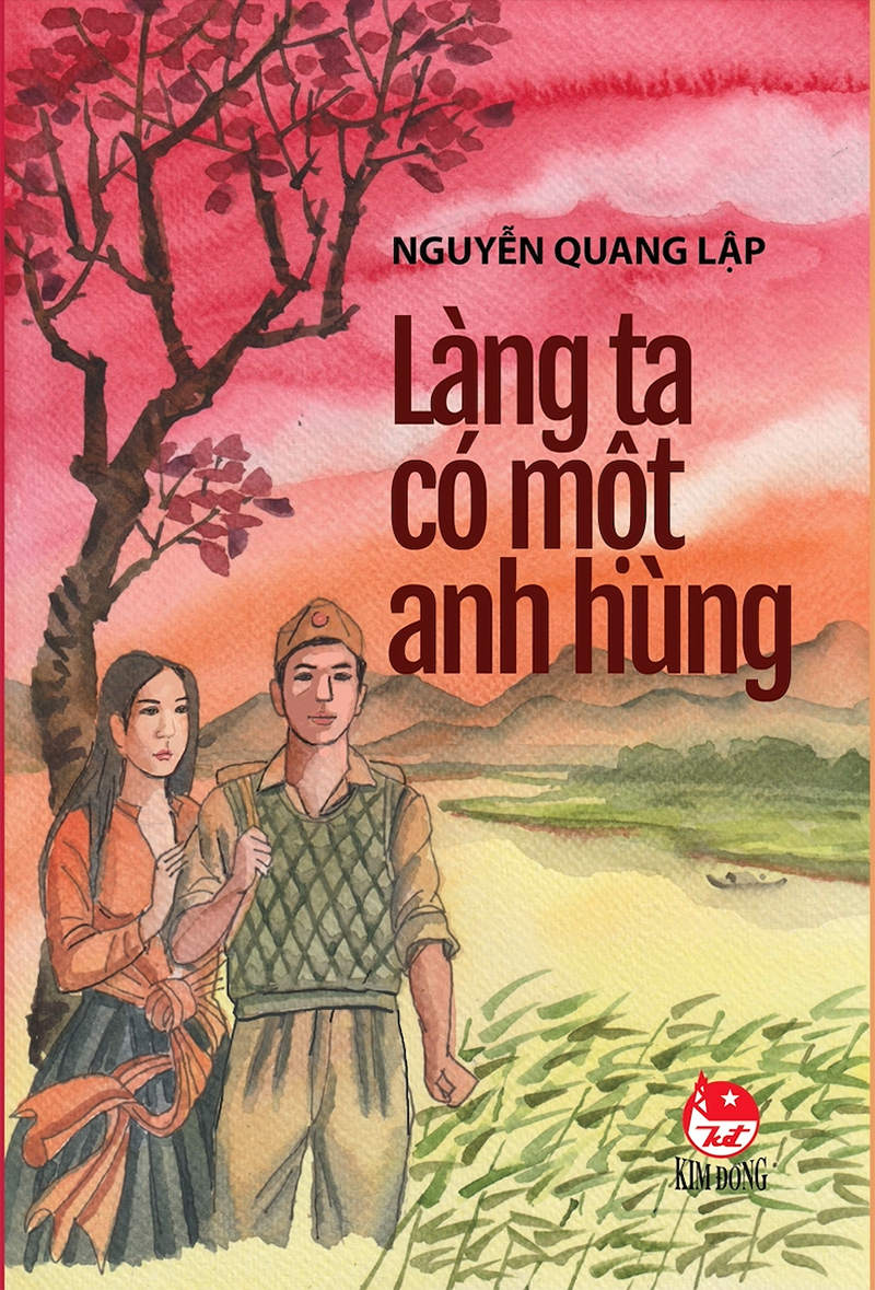Bìa sách Làng ta có một anh hùng.