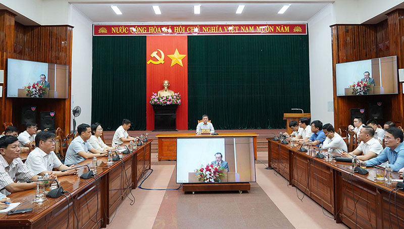Quang cảnh buổi tọa đàm tại điểm cầu Quảng Bình