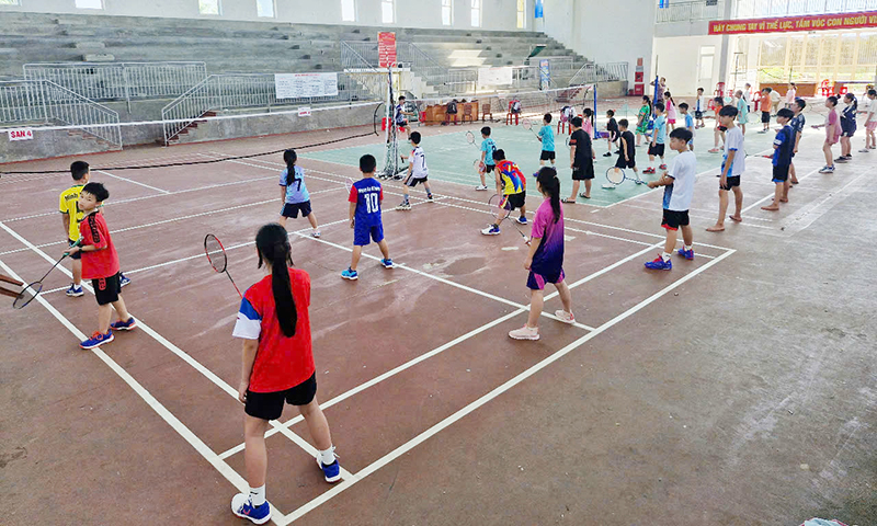 Nơi cầu lông trẻ "lên ngôi"