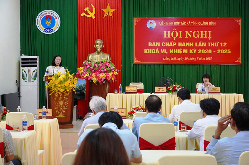 Thống nhất phương án hợp nhất Liên minh Hợp tác xã hai tỉnh Quảng Bình và Quảng Trị