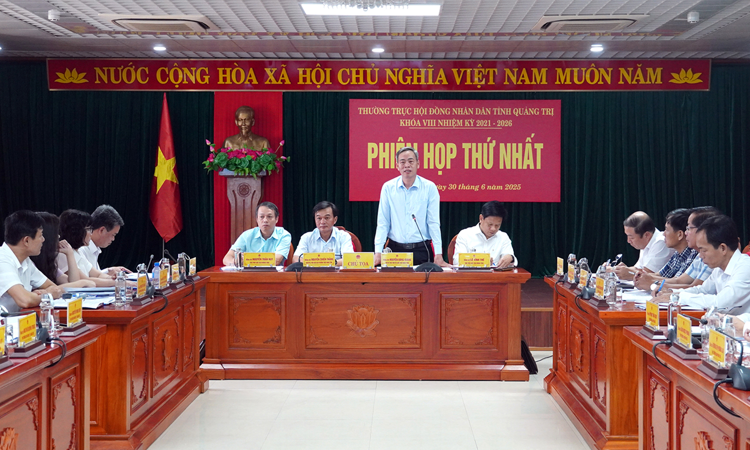Chuẩn bị kỹ lưỡng cho kỳ họp đầu tiên của HĐND tỉnh Quảng Trị sau hợp nhất