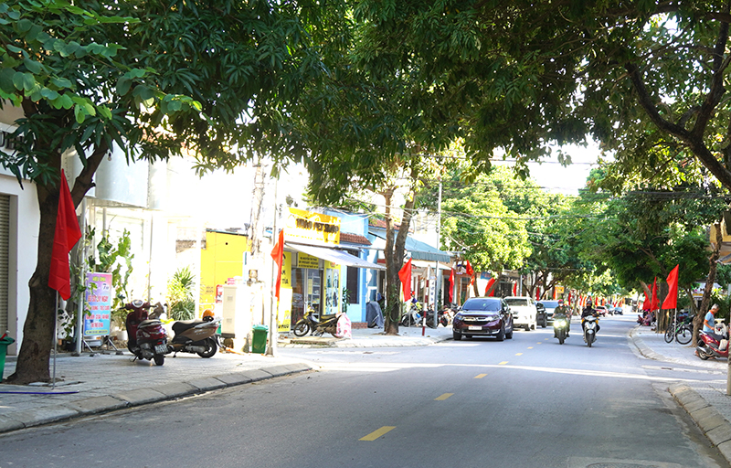 Diện mạo đô thị Đồng Phú ngày càng hiện đại, văn minh.