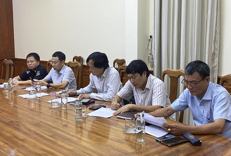Các đại biểu tham dự cuộc họp.