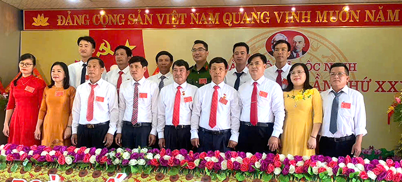 Ban Chấp hành Đảng bộ xã Lộc Ninh, nhiệm kỳ 2020-2025