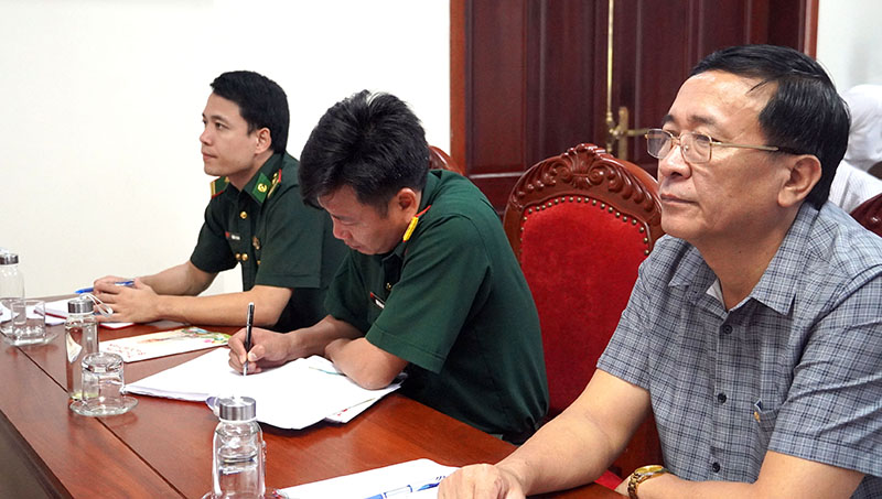 ại biểu dự hội nghị tại điểm cầu Quảng Bình