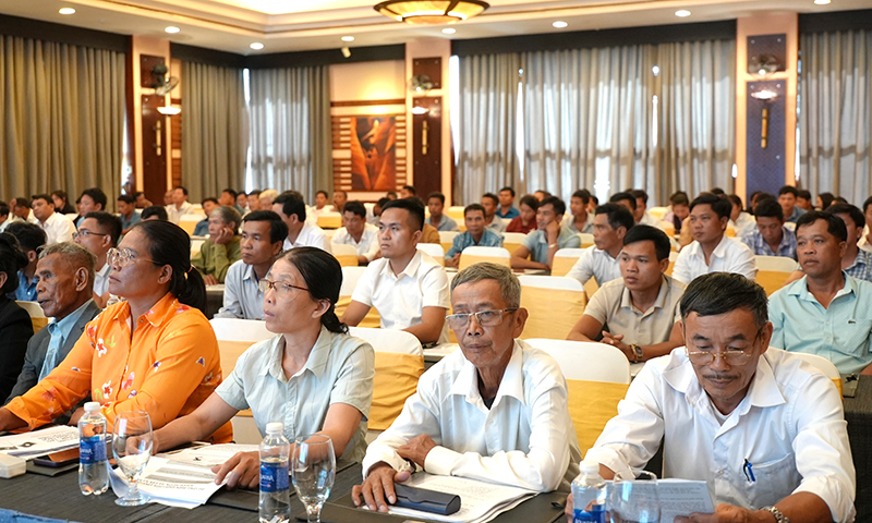 Các đại biểu tham dự hội nghị.