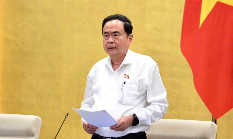 Chủ tịch Quốc hội Trần Thanh Mẫn.