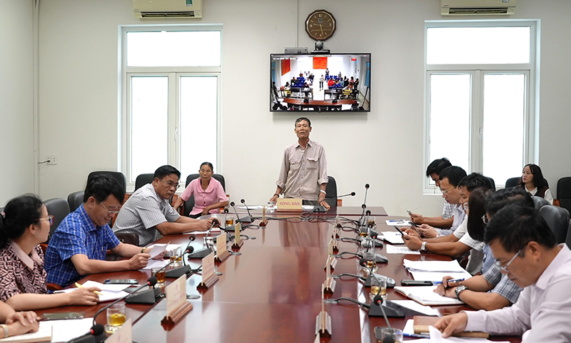 Công dân kiến nghị, phản ánh các nội dung tại phiên tiếp của đồng chí Phó Chủ tịch UBND tỉnh Hoàng Xuân Tân.