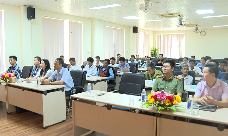 Đại biểu tham dự lớp tập huấn.
