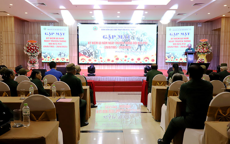 Quang cảnh lễ kỷ niệm.