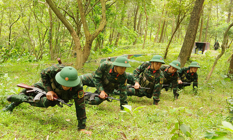 Huấn luyện sẵn sàng chiến đấu là nhiệm vụ chính trị quan trọng được đơn vị duy trì hiệu quả.